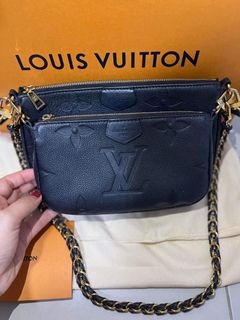 Louis Vuitton Bandoulière Khaki Nylon Jacquard