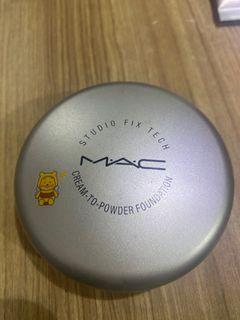 Mac cream to powder foundation