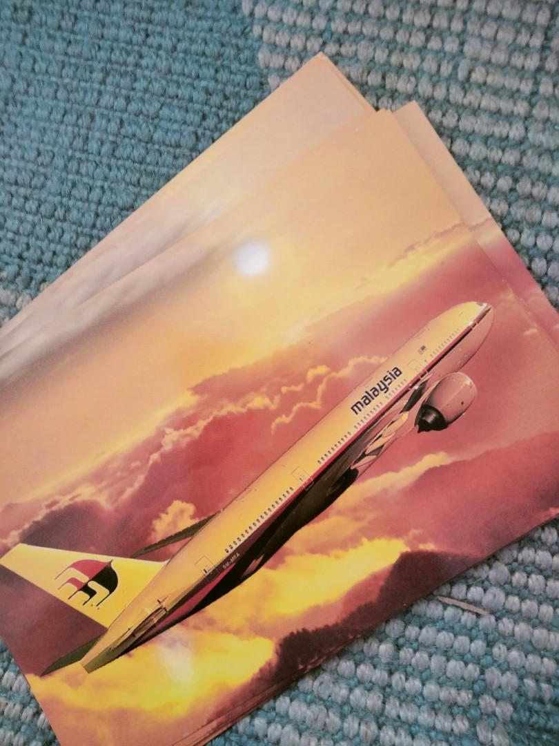 Malaysian airlines system postcard & envelope, Hobbies & Toys