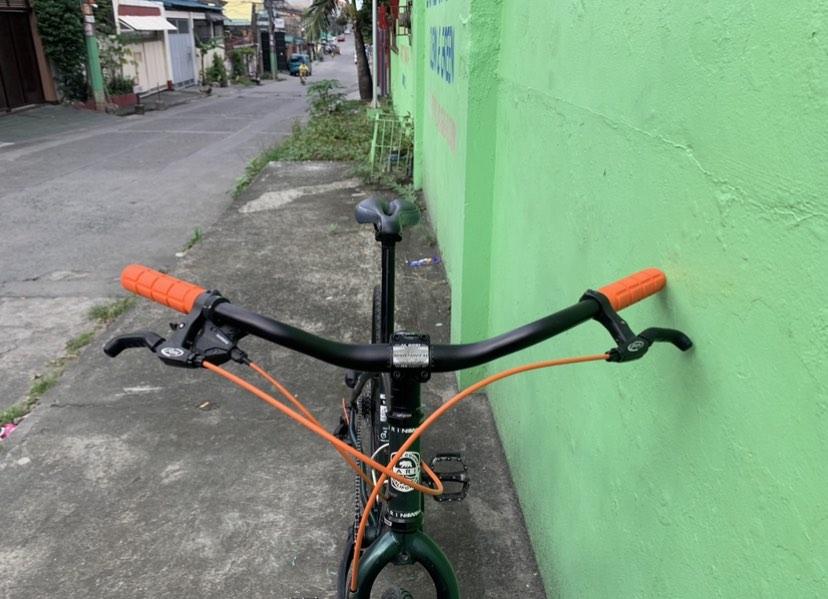 Marin Muirwoods Urban (Category: Bicycles) located in Caloocan City. Submitted by mariasonya (Listing ID 1181807692, Image 2). Description: Marin Muirwoods Urban 15“ center to top seat tube 52 cm top tube center to center 8 speed Crmo steel frame and fork 27.2 seatpost diameter Mukha lang Oury grips Mountainpeak oversized stem Moustache handlebar Avid brake lever Unbranded saddle Shimano rapidfire shifter 8 speed Marin hubs with qr FH-RM66 rear h