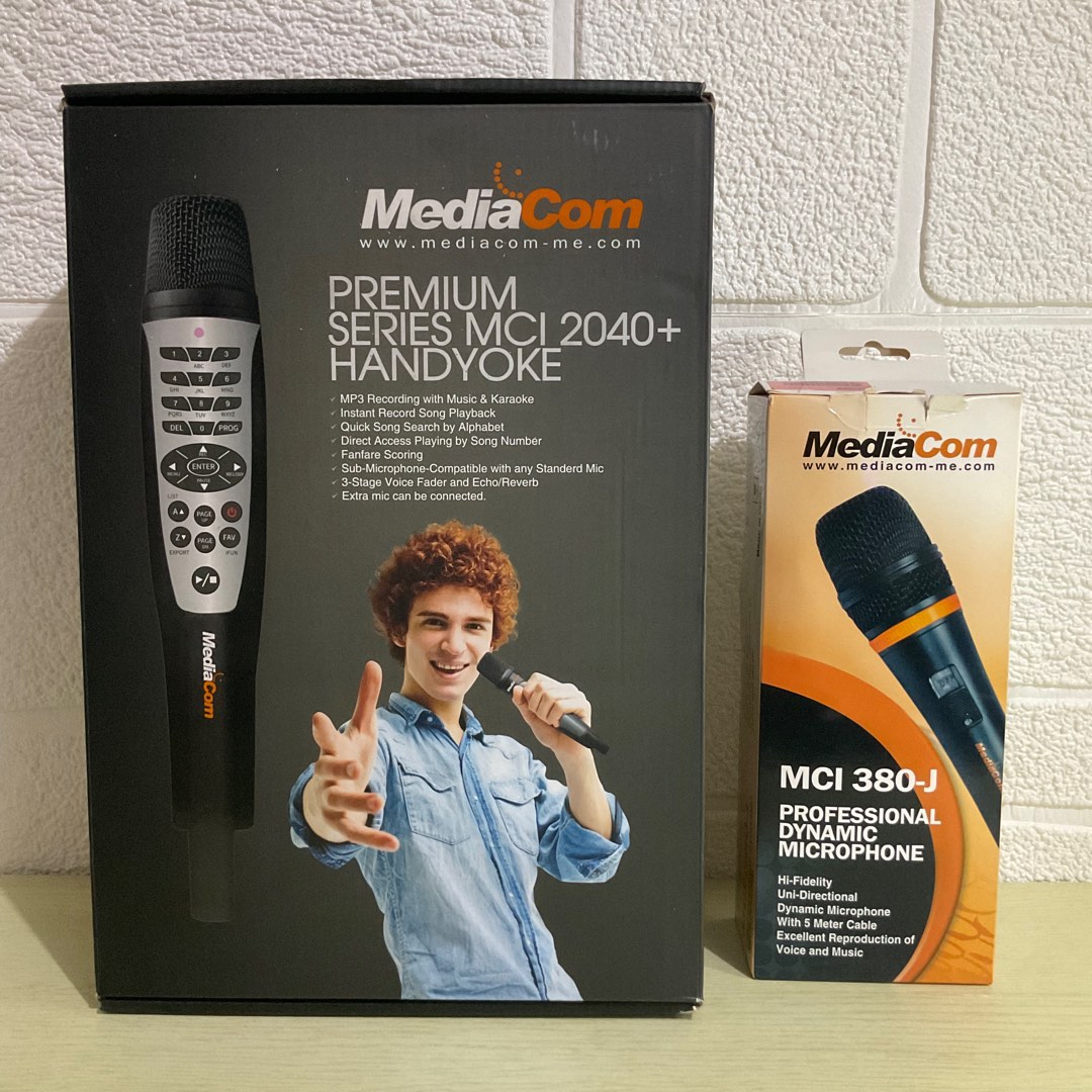 Premium Karaoke, complete set, with free mic, TV & Home