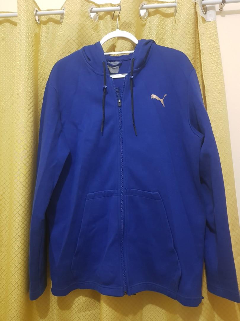 Mens Puma Q4 Vent Hooded Jacket