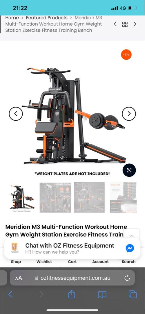 Meridian 2025 multi gym