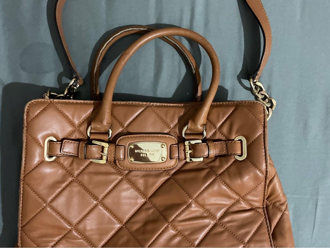 Michael Kors Hamilton Quilted Tote Bag, Women's Fashion, Bags & Wallets,  Tote Bags on Carousell