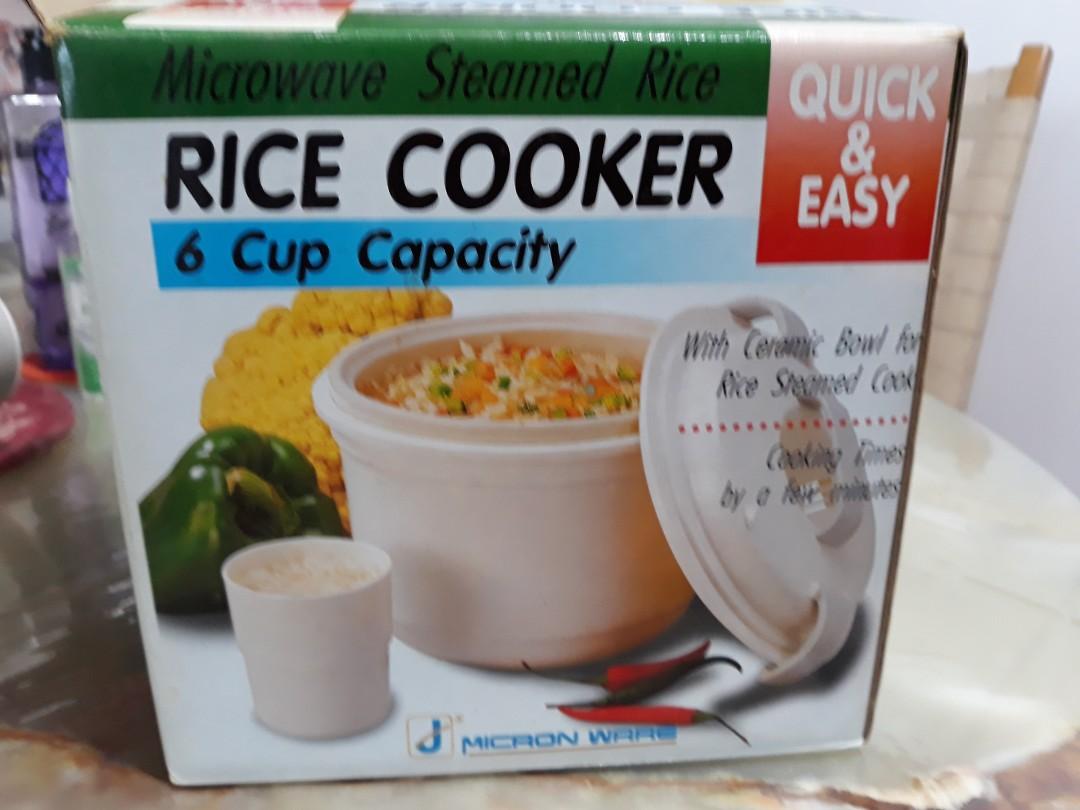 Microwave steamed rice cooker, Furniture & Home Living, Kitchenware
