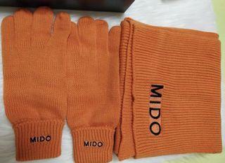 mido VIP gift set limited edition glove hat set