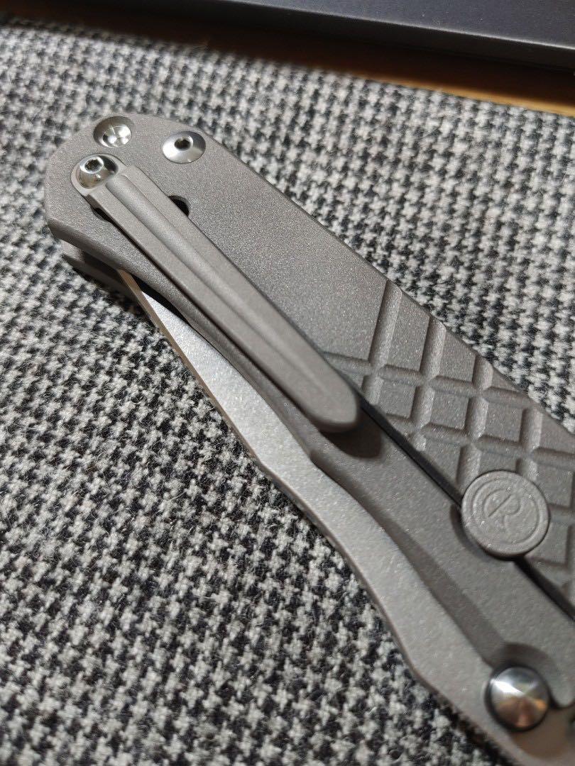 Millit Titanium Pocket Clip for Chris Reeve Sebenza / Umnumzaan