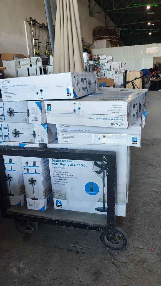 MISTRAL PEDESTAL FAN WITH REMOTE CONTROL, Furniture & Home Living