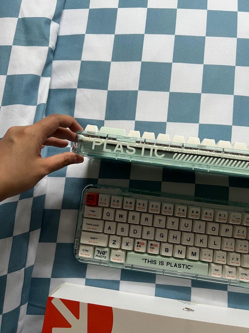 Mojo68 Keyboard Off White Inspired Keyboard, Computers & Tech, Parts