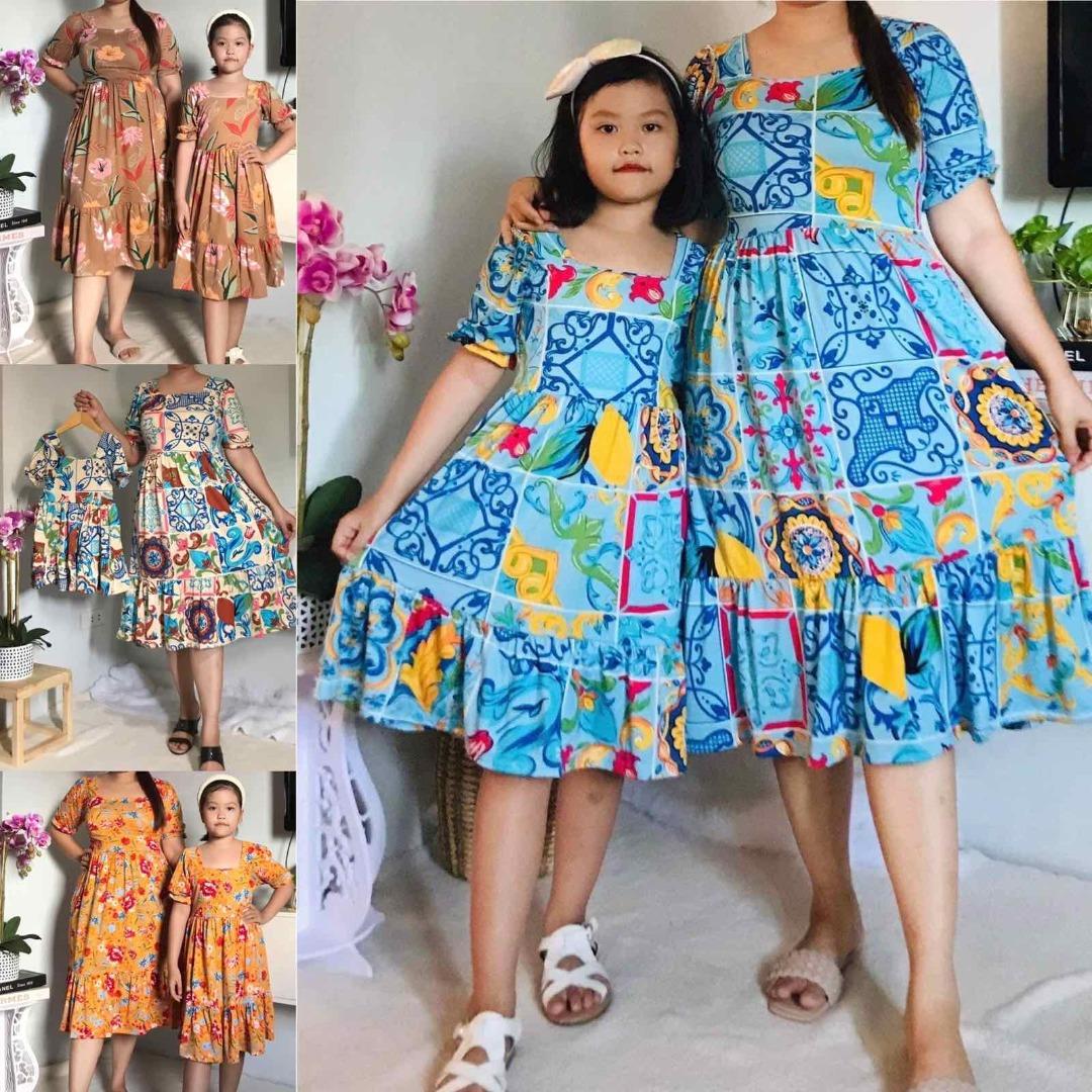 Mother daughter terno dress on sale