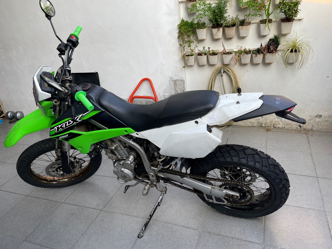 kawasaki klx 250 modif trail