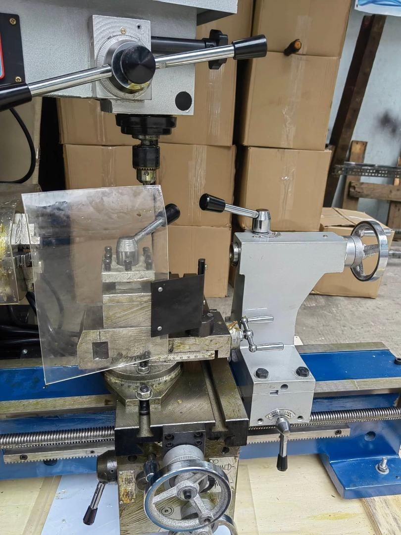 Multipurpose Lathe Milling Drilling Machine, Commercial & Industrial