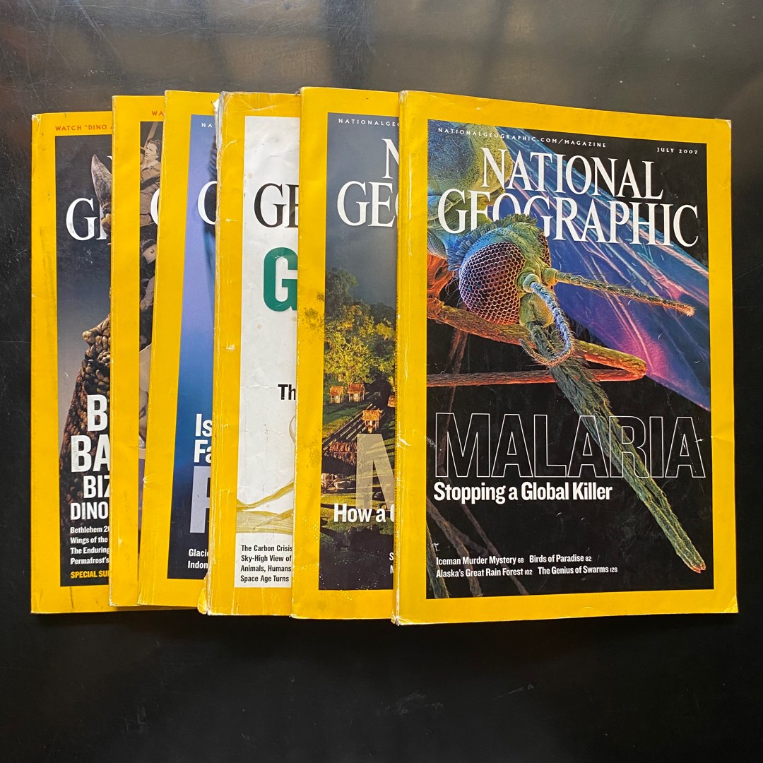 National Geographic Magazines (July December 2007), Hobbies & Toys, Books & Magazines