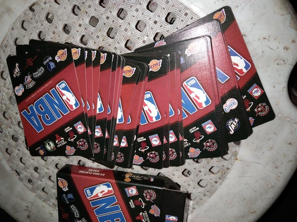 NBA finals playing cards (Category: Raw Singles) located in Pasig City. Submitted by jew166 (Listing ID 1181809446, Image 2). Description: .