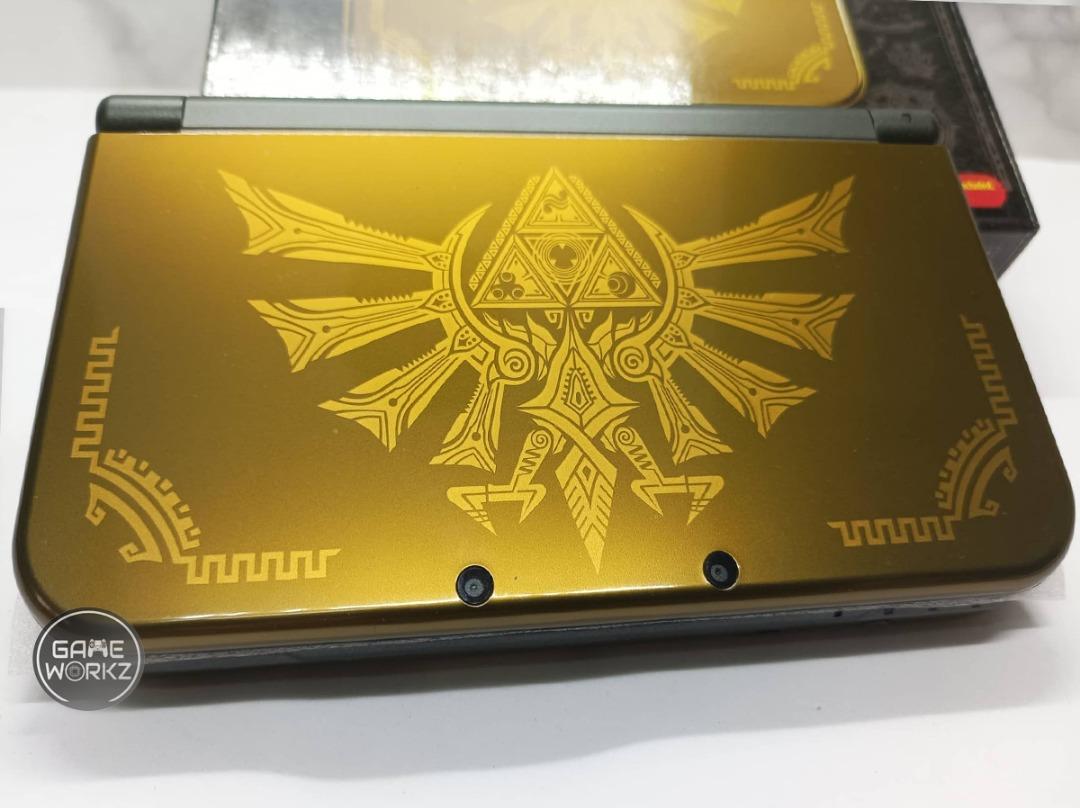 'New' 3DS XL Zelda Hyrule Edition (Top IPS LCD), Video Gaming, Video