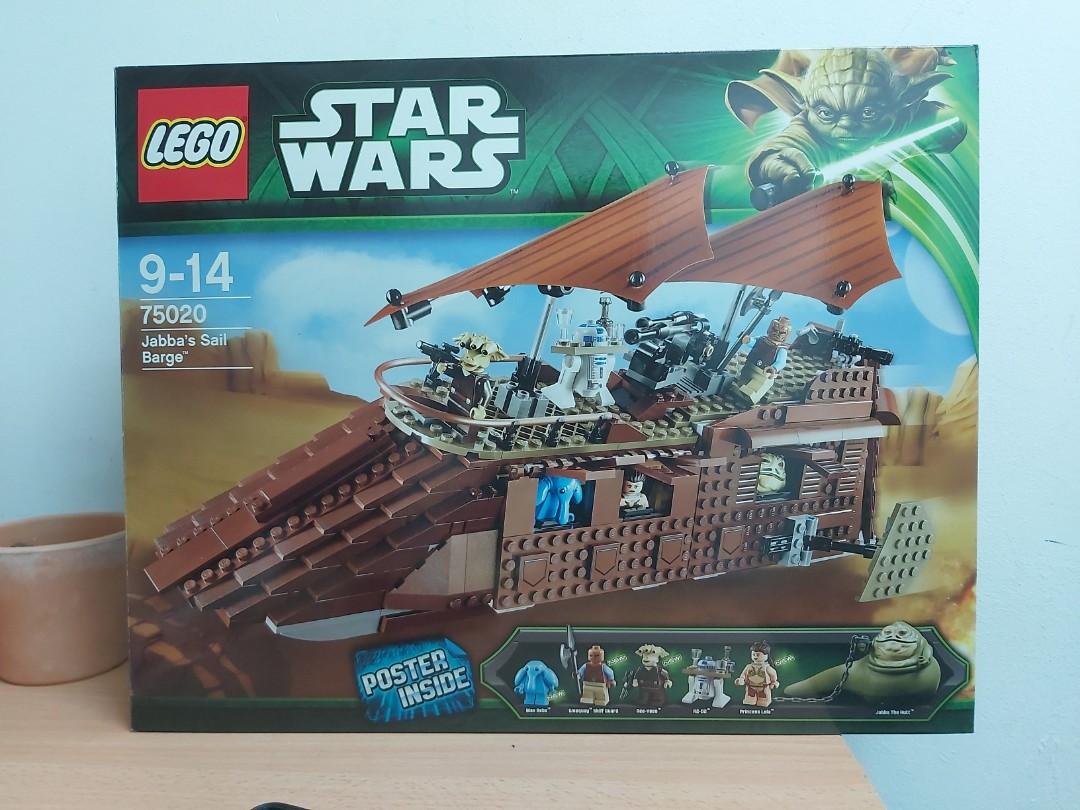 NEW Lego Star Wars 75020 Jabba s Sail Barge NIB Hobbies Toys