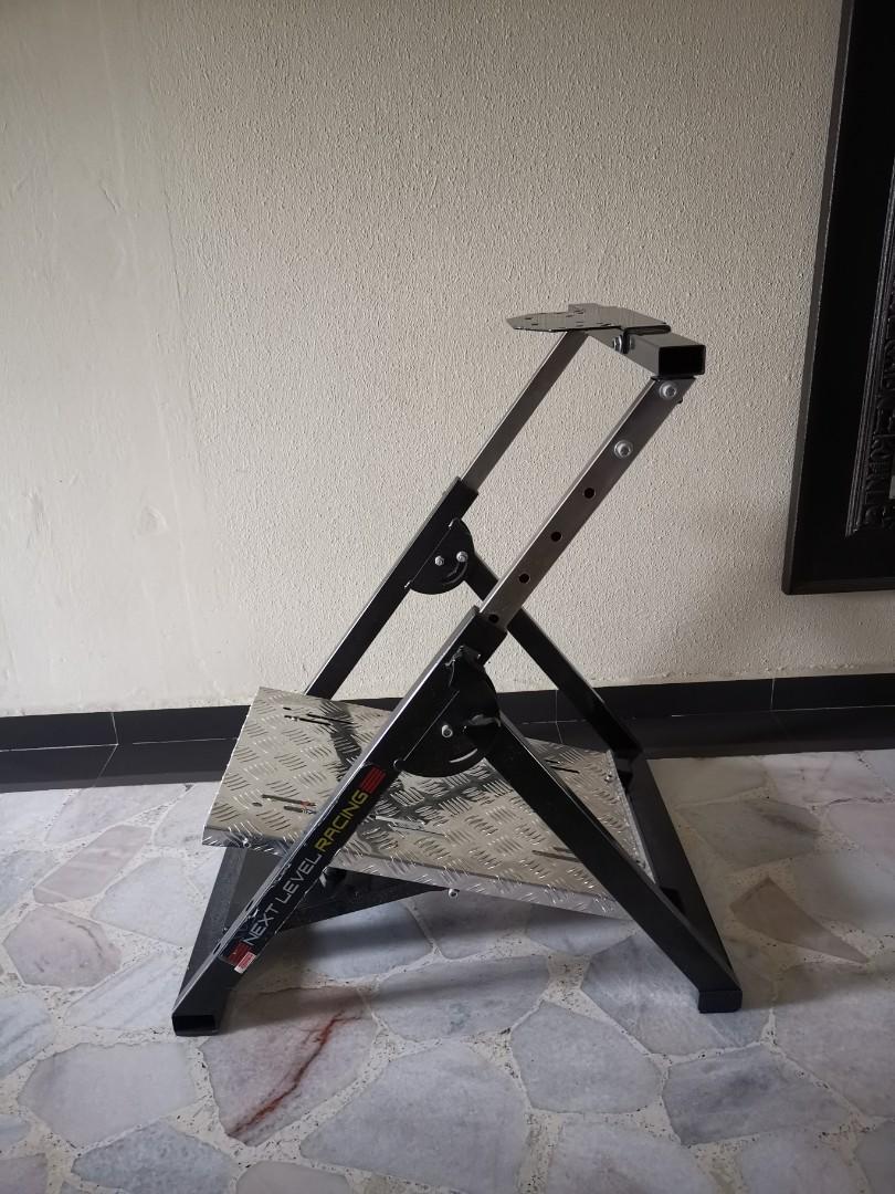 Gaming Rig Stand Next level racing rig wheel stand., Video Gaming, Gaming Accessories ...