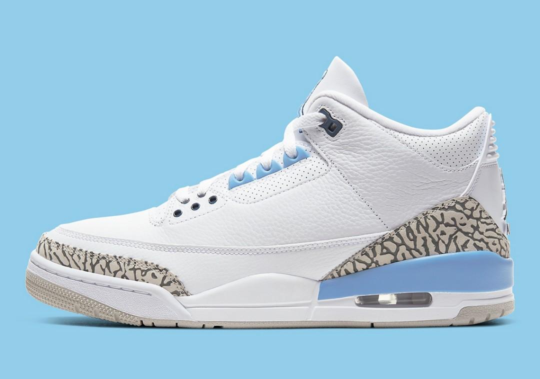 Nike Air Jordan 3 Retro UNC 2020 CT8532 104 Men s Fashion