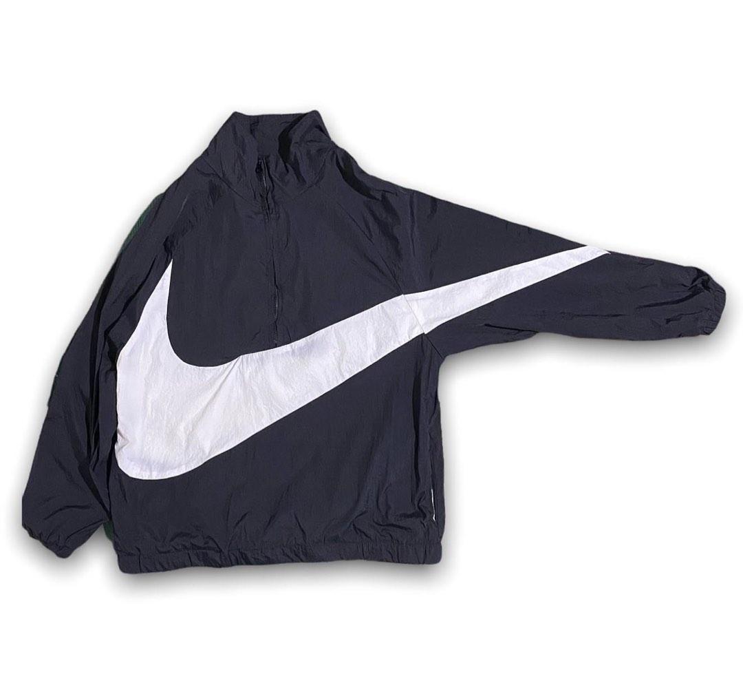 Nike big swoosh outlet half zip