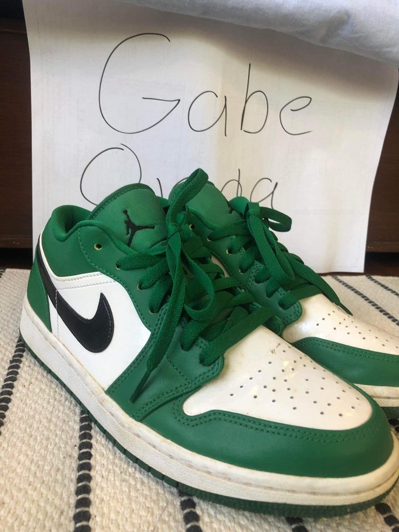 dunk lows pine green
