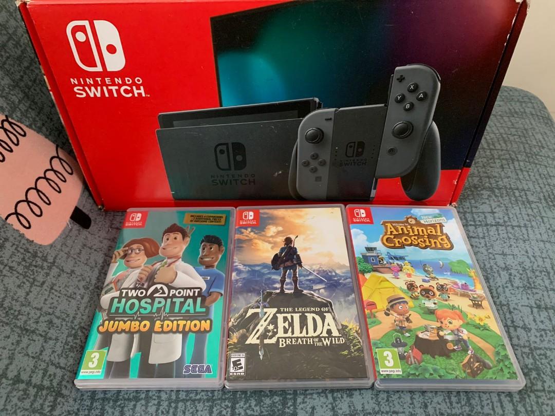 Nintendo Switch new model (ver.2), Video Game, Konsol di Carousell