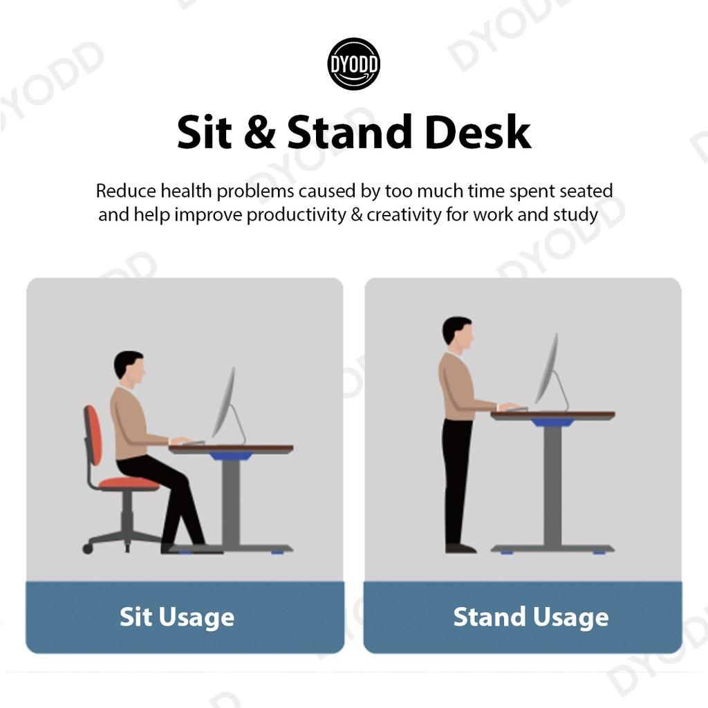Noc Loc Smart Lifting Desk 120x60 cm Sit and Standing Electric Desk