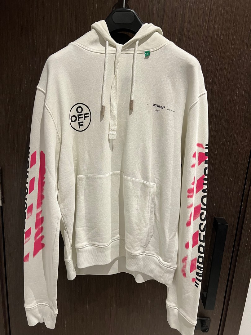 Impressionism off 2025 white hoodie