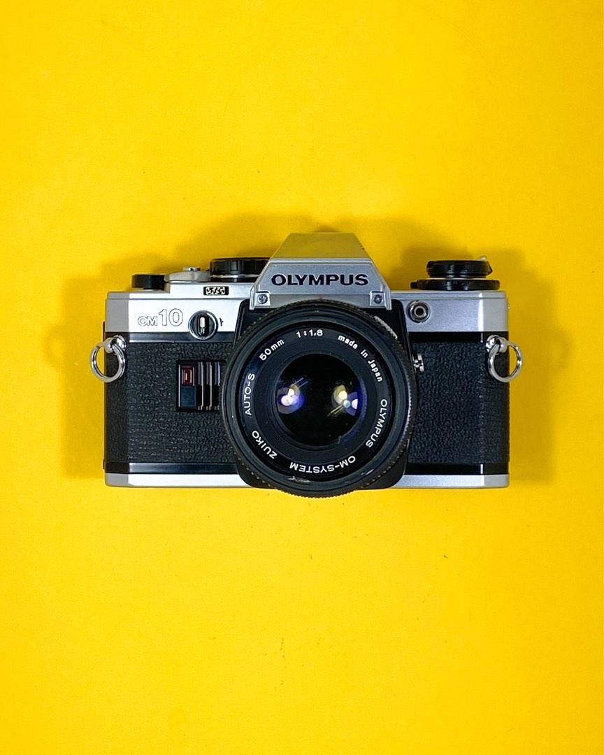 Olympus OM10 + Zuiko 50mm f1.8 film camera, Photography, Cameras on