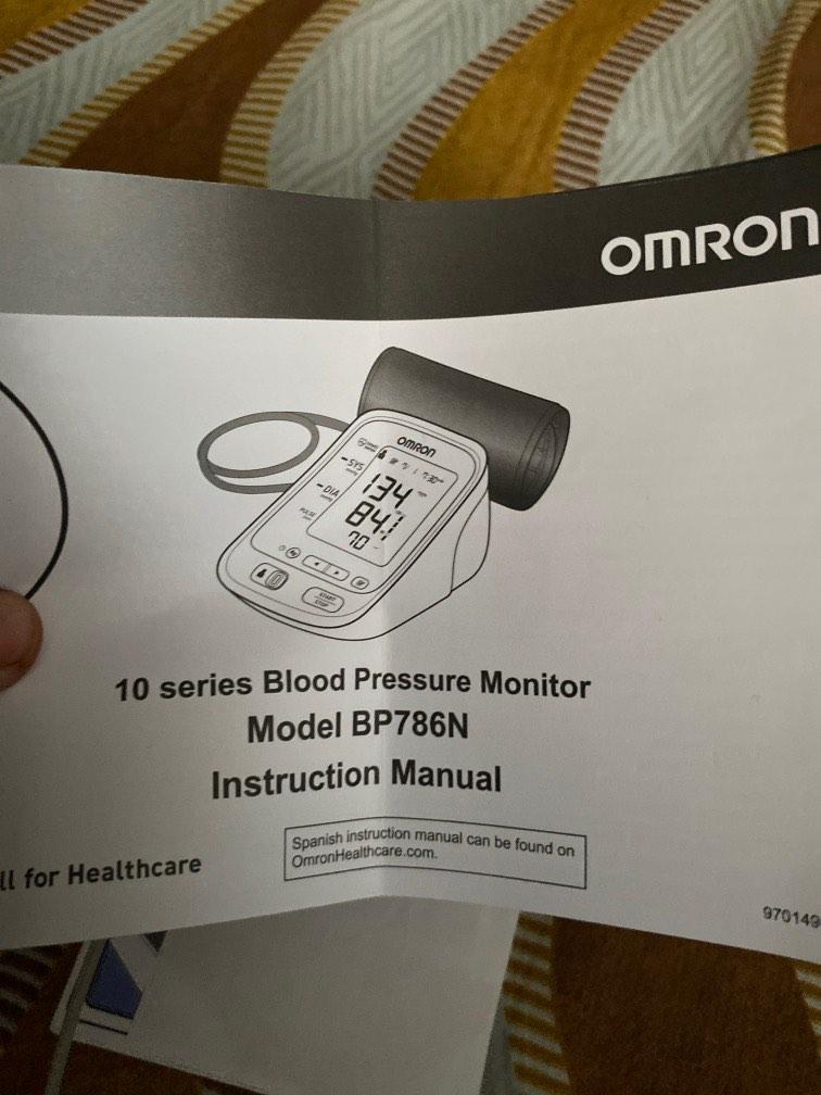 Omron blood pressure 10 series, Health & Nutrition, Medical Supplies