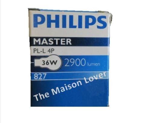 Philips Master Pl-L 4 Pin 36W Pll Light Tube 827 840 865 - Hks0347,  Furniture & Home Living, Lighting & Fans, Lighting On Carousell