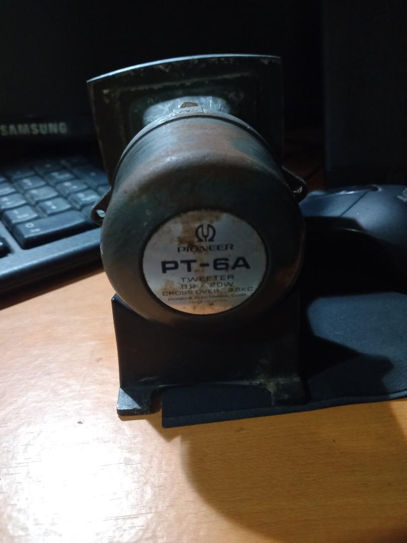 Pioneer pt 6 horn tweeter top