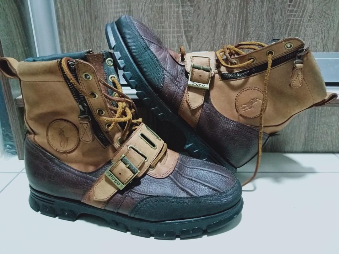 POLO RALPH LAUREN RIDING BOOTS Men s Fashion Footwear Boots on