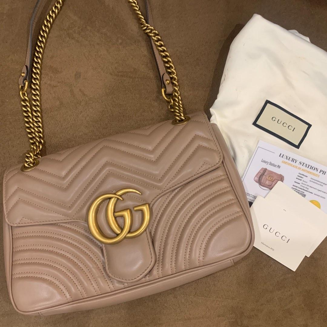 Gucci marmont discount matelasse medium