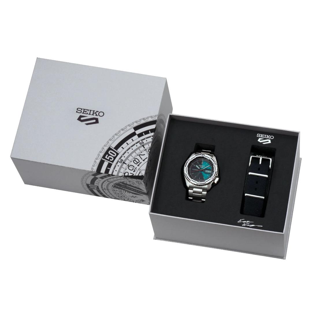 PRE-ORDER Seiko 5 Sports Kosuke Kawamura Limited Edition Kanji Grey ...