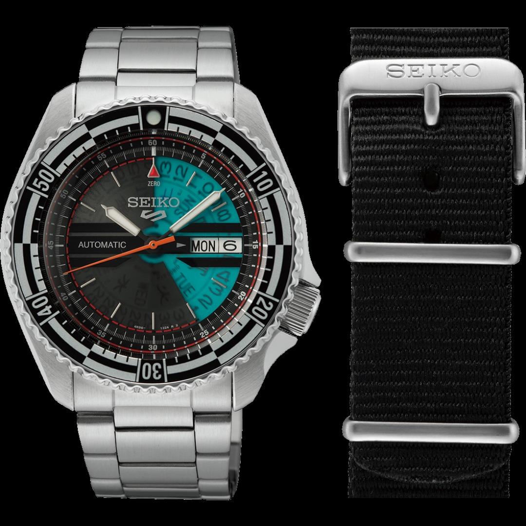PRE-ORDER Seiko 5 Sports Kosuke Kawamura Limited Edition Kanji Grey ...