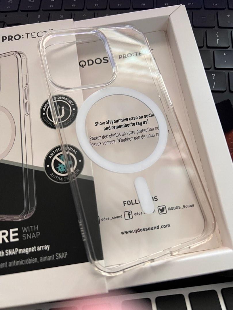 QDOS Hybrid Pure Case for iPhone 13 Pro, Mobile Phones & Gadgets