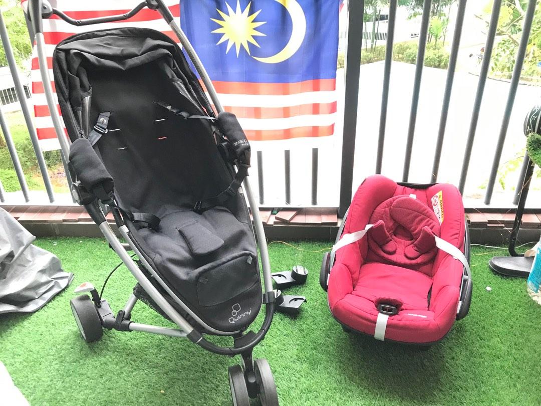 Ontdekking Geschiktheid spreiding Quinny Zapp Xtra 2 + Maxi Cosi Pebble (free adapter), Babies & Kids, Going  Out, Strollers on Carousell