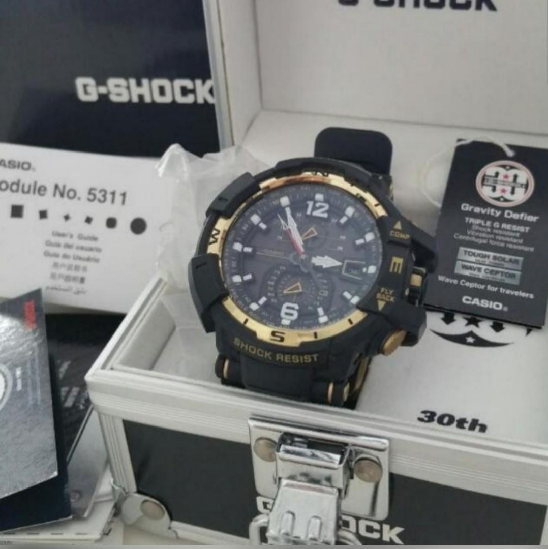 Rare Limited Edition G Shock Aviator 30th Anniversary GW A1130 1ADR Sky Cockpit