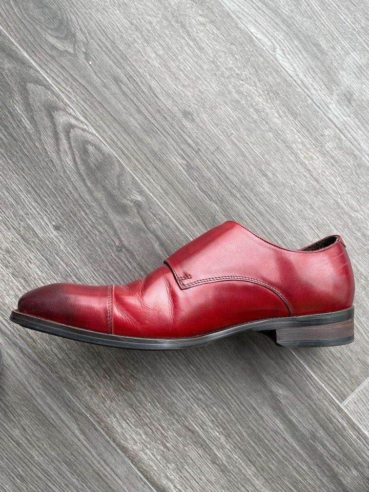Red monk shoes online