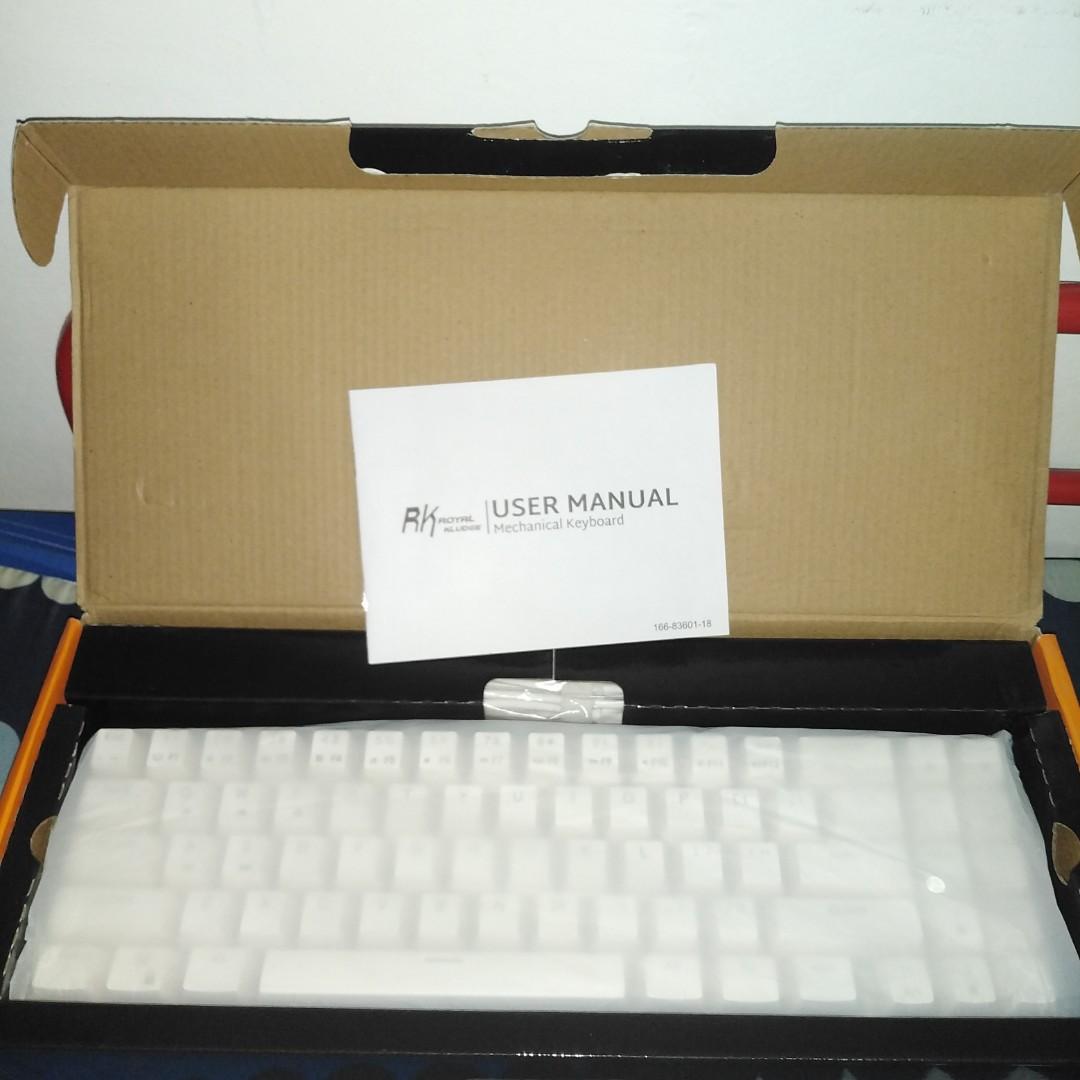 Royal Kludge RK71 mechanical keyboard, Computers & Tech, Parts ...