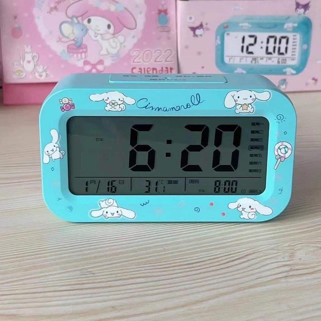 Sanrio Digital clock Little Twin Stars My Melody Hello Kitty Kuromi