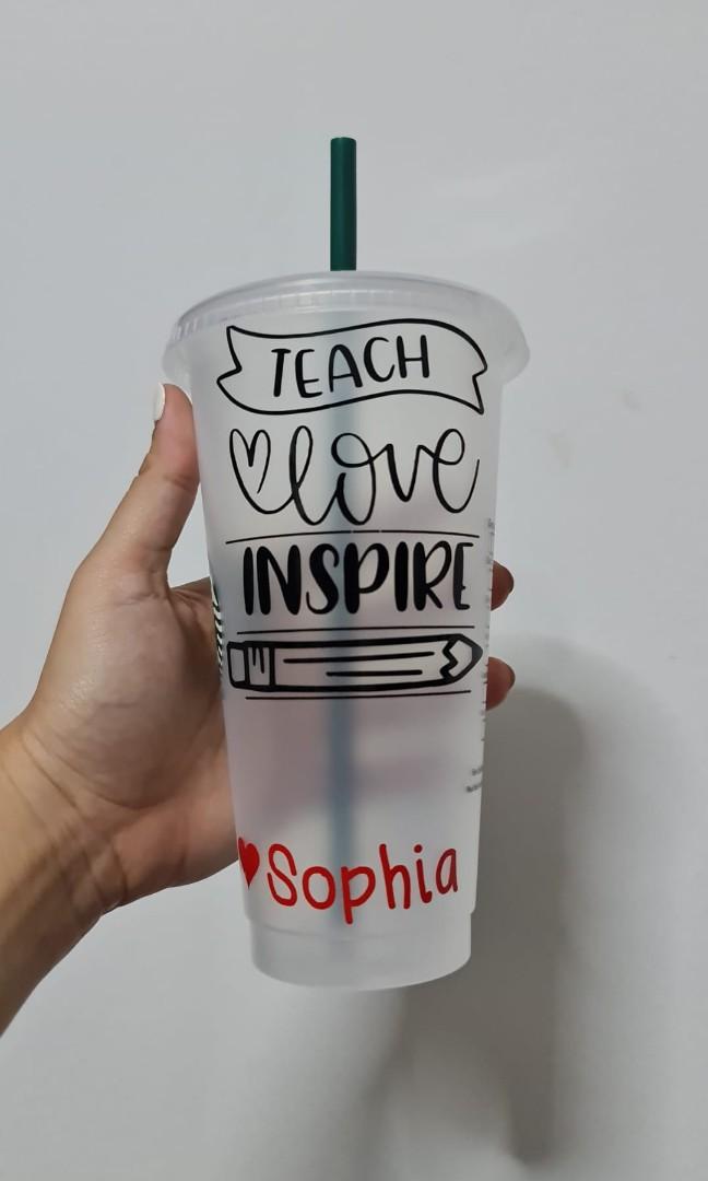 SB tumblers for Teachers' Day, Furniture & Home Living, Kitchenware