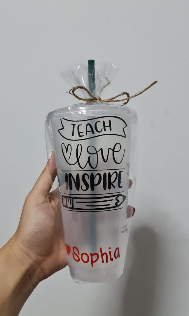 SB tumblers for Teachers' Day, Furniture & Home Living, Kitchenware