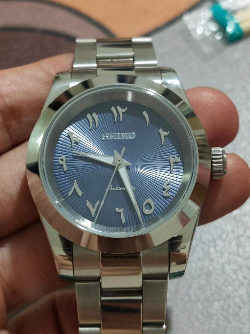 Seiko Mod Arabic dial., Men's Fashion, Watches & Accessories, Watches on  Carousell