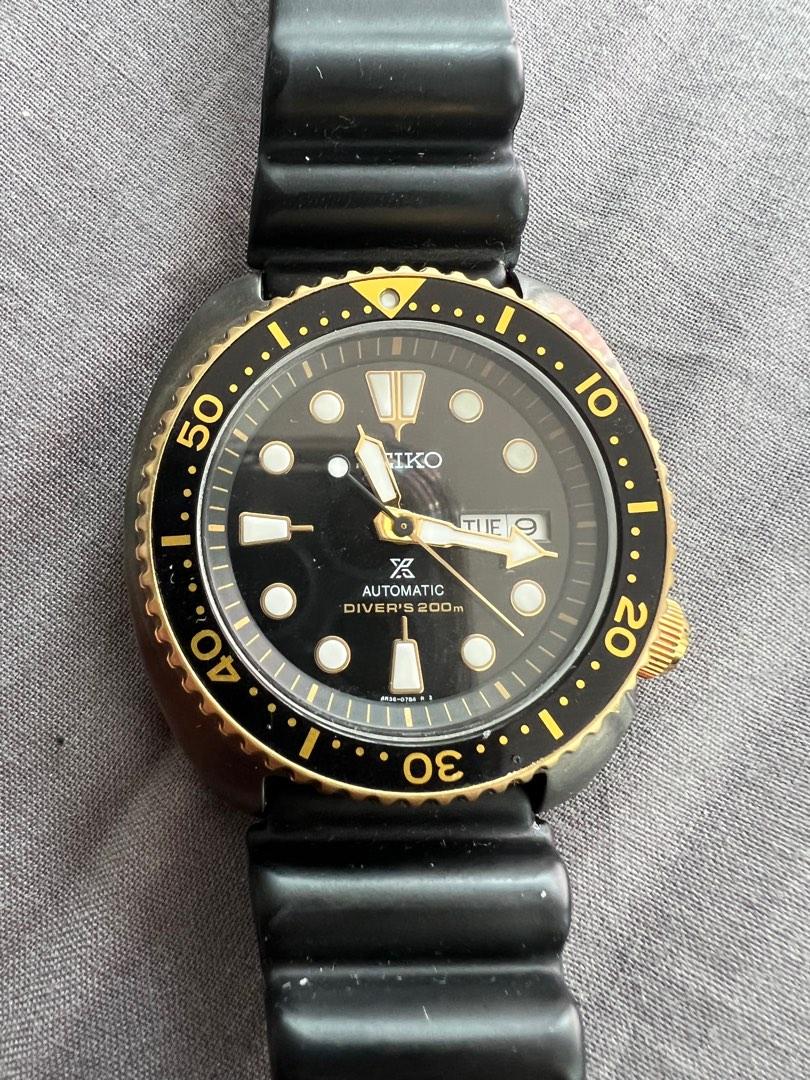 Seiko Prospex Turtle Special Edition SRPD46K1 Black Gold Men s