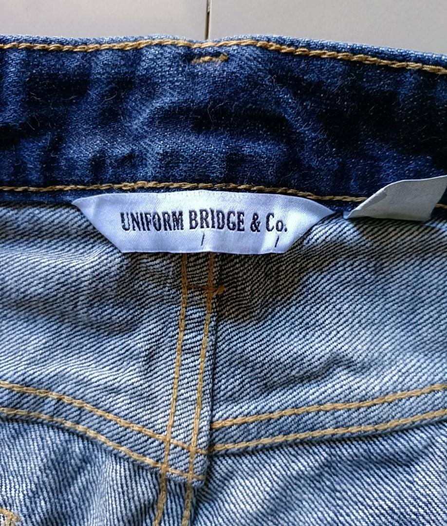 SELVEDGE DENIM UNIFORM BRIDGE, Men's Fashion, Bottoms, Jeans on Carousell