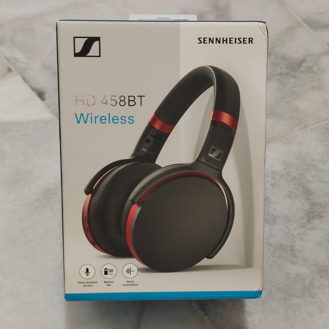 Sennheiser HD 458BT over Ear Wireless Noise Cancelling Headphones