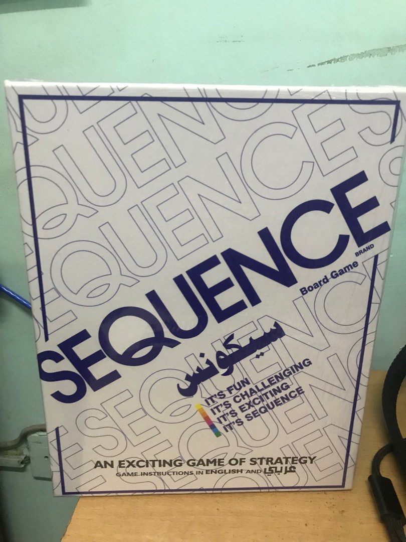 SEQUENCE BOARD GAME, Hobbies & Toys, Toys & Games on Carousell