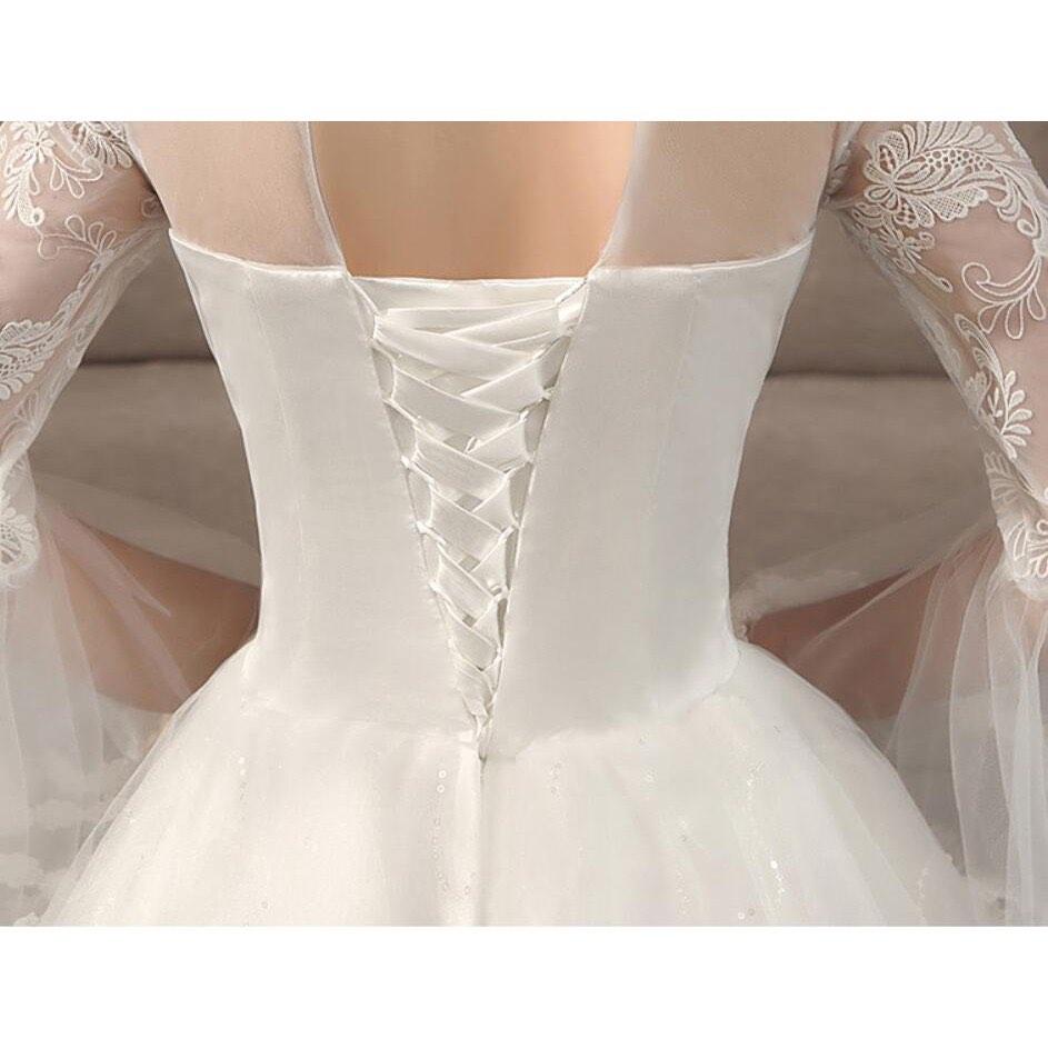 SEWA] White dress, Women's Fashion, Dresses & Sets, Evening Dresses & Gowns  on Carousell