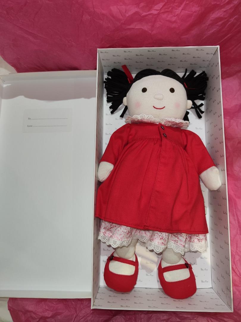 Silver cross top rag doll